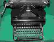 Royal typewriter, circa 1934